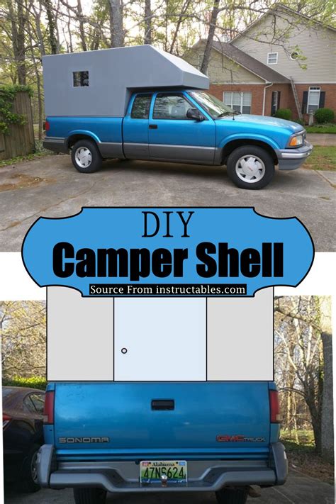 18 DIY Camper Shell Plans You Can Build Cheaply - DIYsCraftsy