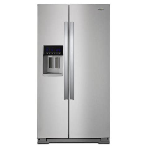 Whirlpool 28.4-cu ft Side-by-Side Refrigerator with Ice Maker ...