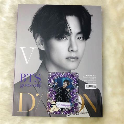 DICON MAGAZINE (KOREAN) BTS KIM TAEHYUNG (V), Hobbies & Toys, Memorabilia & Collectibles, K-Wave ...