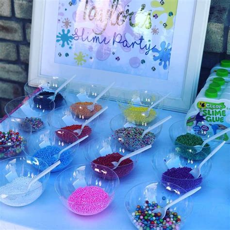 Taylor’s Slime Party | CatchMyParty.com Taylor’s Slime Party ...