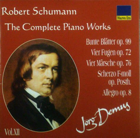 CD Robert Schumann - the Complete Piano Works Vol. 12, Jörg Demus | eBay