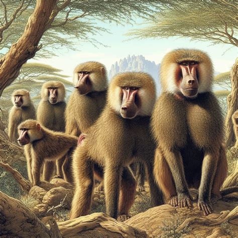 Baboon Troop by Uranimated18 on DeviantArt