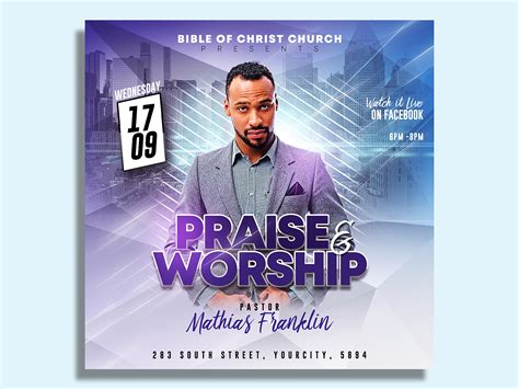 Free Church Flyer Templates Download - Detrester.com