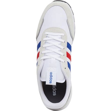 Buy adidas Mens Retrorun Running Shoes Footwear White/Royal Blue/Vivid Red