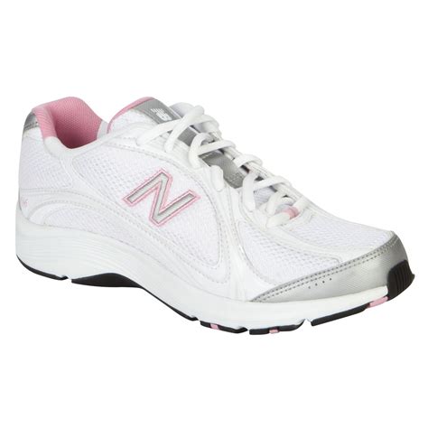 New Balance 496 Women's Walking Shoe Medium- White/Pink - Sears