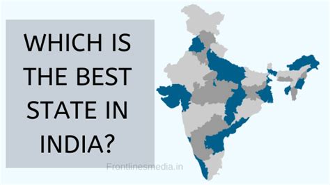 WHICH IS THE BEST STATE IN INDIA? - Frontlines Media