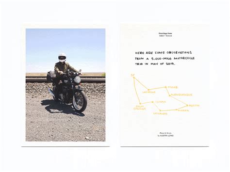 Road Trip Postcards by Austin Long on Dribbble