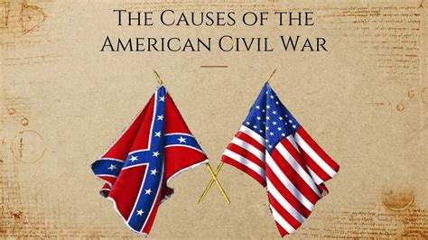 Four Causes of the American Civil War - YouTube