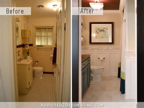 DIY Bathroom Remodel Before And After | Small bathroom remodel, Diy bathroom remodel, Bathrooms ...