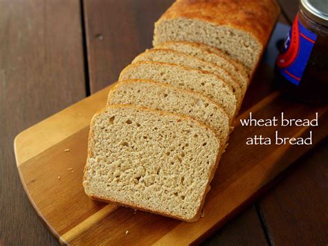 wheat bread recipe | whole wheat bread | wholemeal bread or atta bread