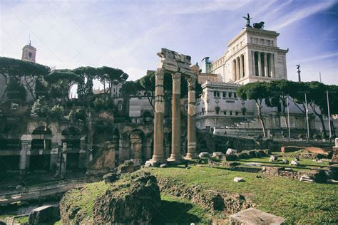 Roman Forum Ruins - Stock Photos | Motion Array