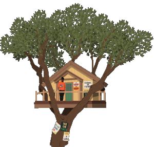 Treehouse Bob Marley Sticker - Treehouse Bob Marley Windy Day ...