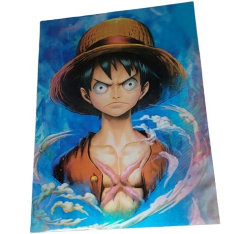 Art | One Piece 3d Holographic Lenticular Anime Poster | Poshmark