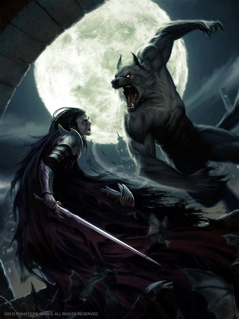 Lycan VS Vampire by Akeiron on DeviantArt