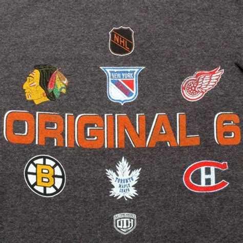 NHL Original 6 Logo - LogoDix