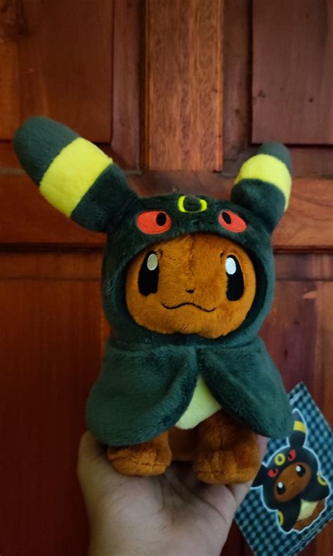 Eevee Umbreon Poncho plush, Hobbies & Toys, Toys & Games on Carousell