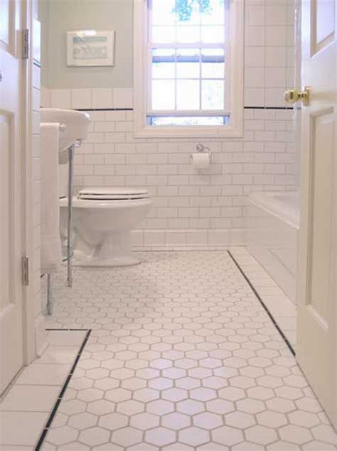 37 black and white hexagon bathroom floor tile ideas and pictures