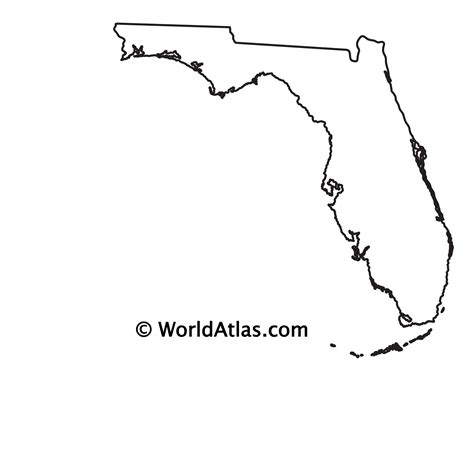 State Of Florida Map Outline