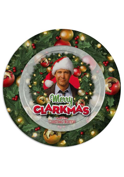 Christmas Vacation Merry Clarkmas Melamine Plate - Walmart.com