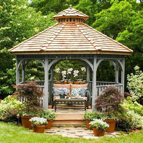 53 Cozy Gazebo Design Ideas For Your Backyard - HOMYSTYLE