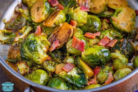 BRUSSEL SPROUTS WITH BACON RECIPE | The Country Cook