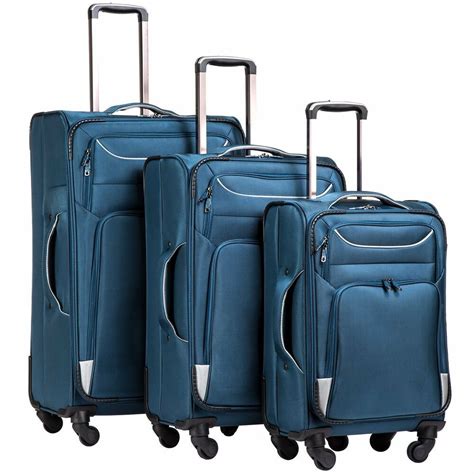 Coolife 10441997 Blue Luggage - 3 Pieces for sale online | eBay ...