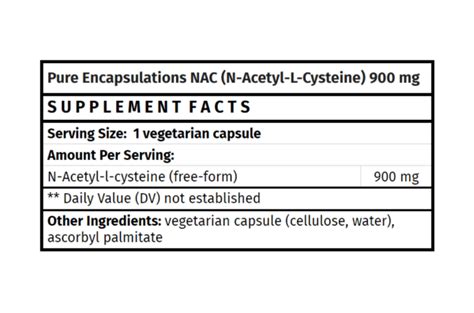 Pure Encapsulations NAC | Amino Acids | The Healthy Place