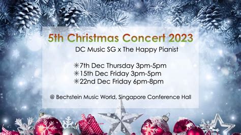 The 5th Christmas Concert 2023 - The Happy Pianist