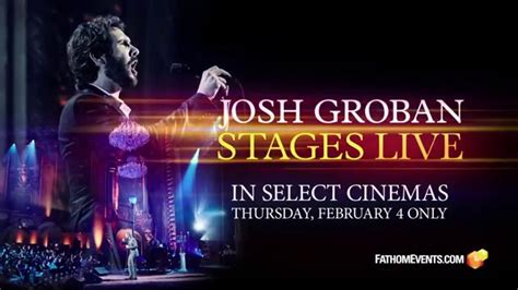 Josh Groban: Stages Live Trailer - YouTube