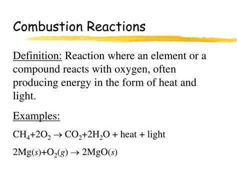 PPT - Chemical Reactions PowerPoint Presentation, free download - ID:5978868