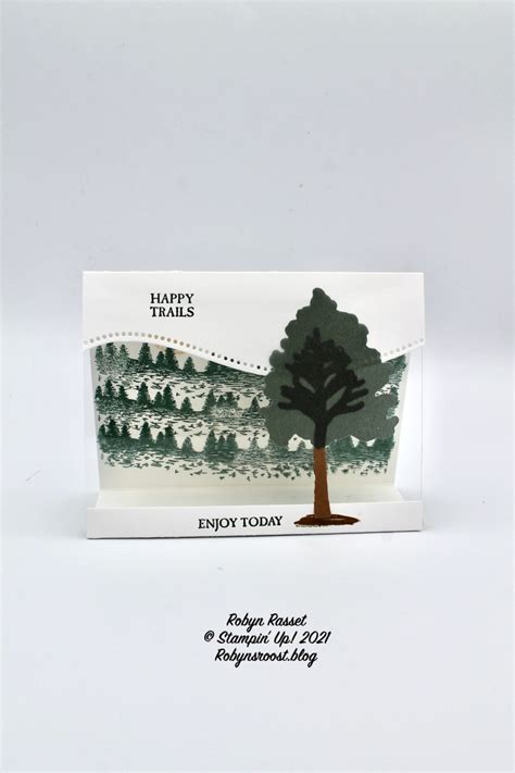 Happy Trails Tent Card – Stamping@Robyn's Roost