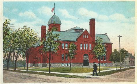 Sayre High School, Sayre PA UNUSED POST CARD | eBay