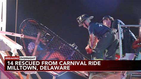 14 rescued after church carnival ride malfunctions in New Castle County | Flipboard