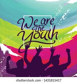 International Youth Day Poster Banner Greeting Stock Vector (Royalty Free) 1431815417 | Shutterstock