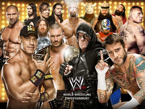 WWE Superstars Wallpaper by Chirantha on DeviantArt