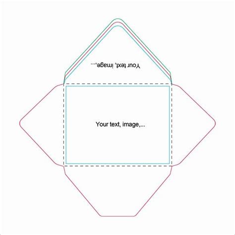 envelope template fotolip - 256 best images about paper craft ideas on ...