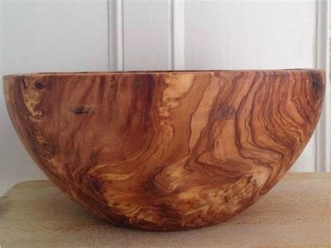 Naturally Med Olive Wood Salad Bowl | Artisan Crafted