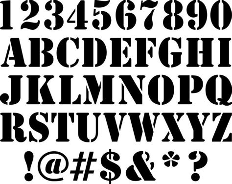 solargraphicsUSA.com - Military Restoration Font Styles