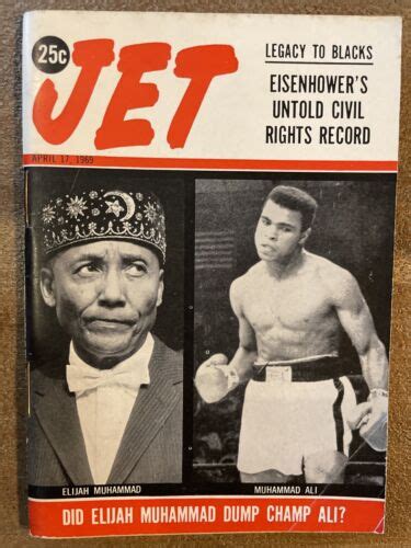 JET Magazine ELIJAH MUHAMMAD APRIL 1969 ADVANCE COPY NO SHIPPING LABEL FREE SHIP | eBay