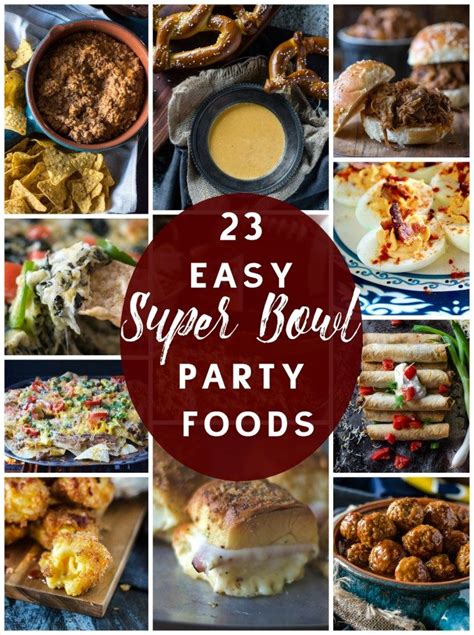 22 Super Bowl Party Food Recipe Ideas • Go Go Go Gourmet