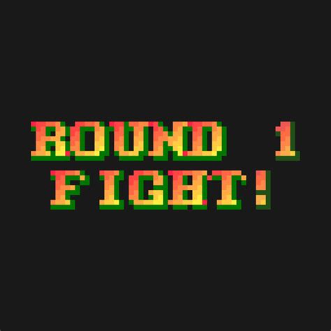 Street Fighter - Round 1 One Fight! - Street Fighter 2 - T-Shirt | TeePublic