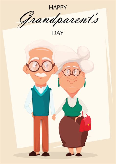 Grandparents day greeting card 3225831 Vector Art at Vecteezy