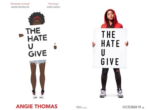 The Hate U Give Book Cover Vs the Movie Poster