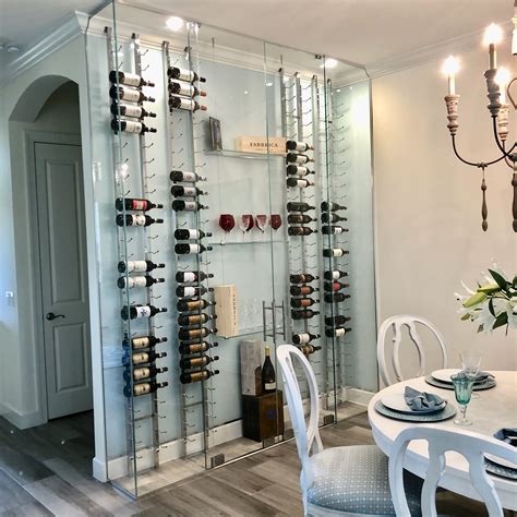 Glass Wine room | Wine storage wall, Glass wine cellar, Wine closet