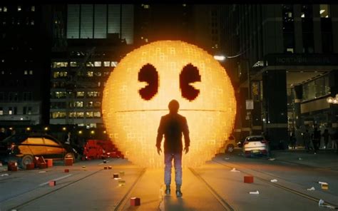 Pac-Man Attacks in Amusing Clip From PIXELS — GeekTyrant