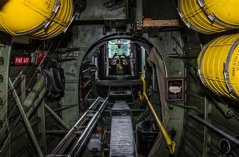 Vintage B24 Bomber Interior Photograph by Puget Exposure | Pixels