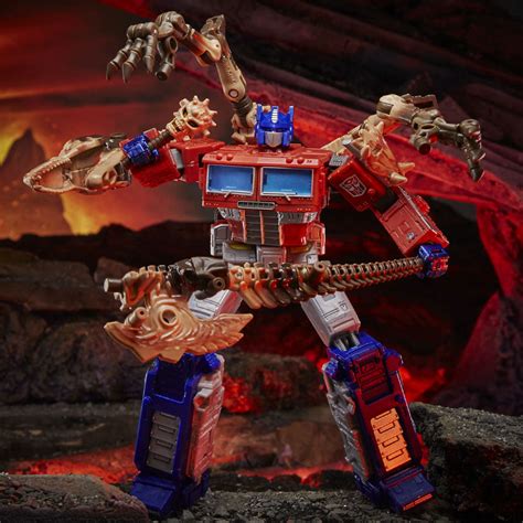 Transformers War for Cybertron Kingdom WFC-K11 Optimus Prime Leader Toy – Collecticon Toys