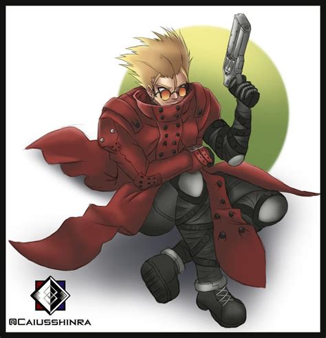 Fanart Request- Vash by CaiusShinra | Fan art, Trigun, Character