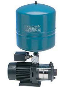 Water pump pressure tanks and water hammer or knock