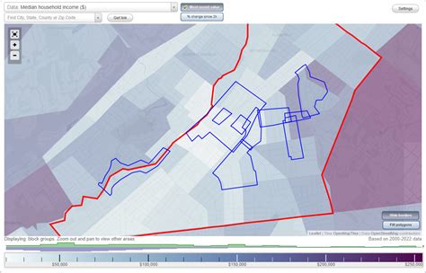 Plainfield, NJ Neighborhood Map - Income, House Prices, Occupations ...